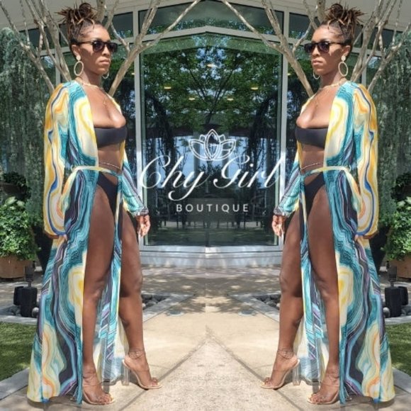 Aqua - One Piece Swimsuit - Picture 6 of 7